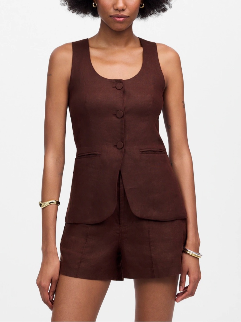 Madewell | Scoopneck Cutaway Vest | sz14 | NWOT